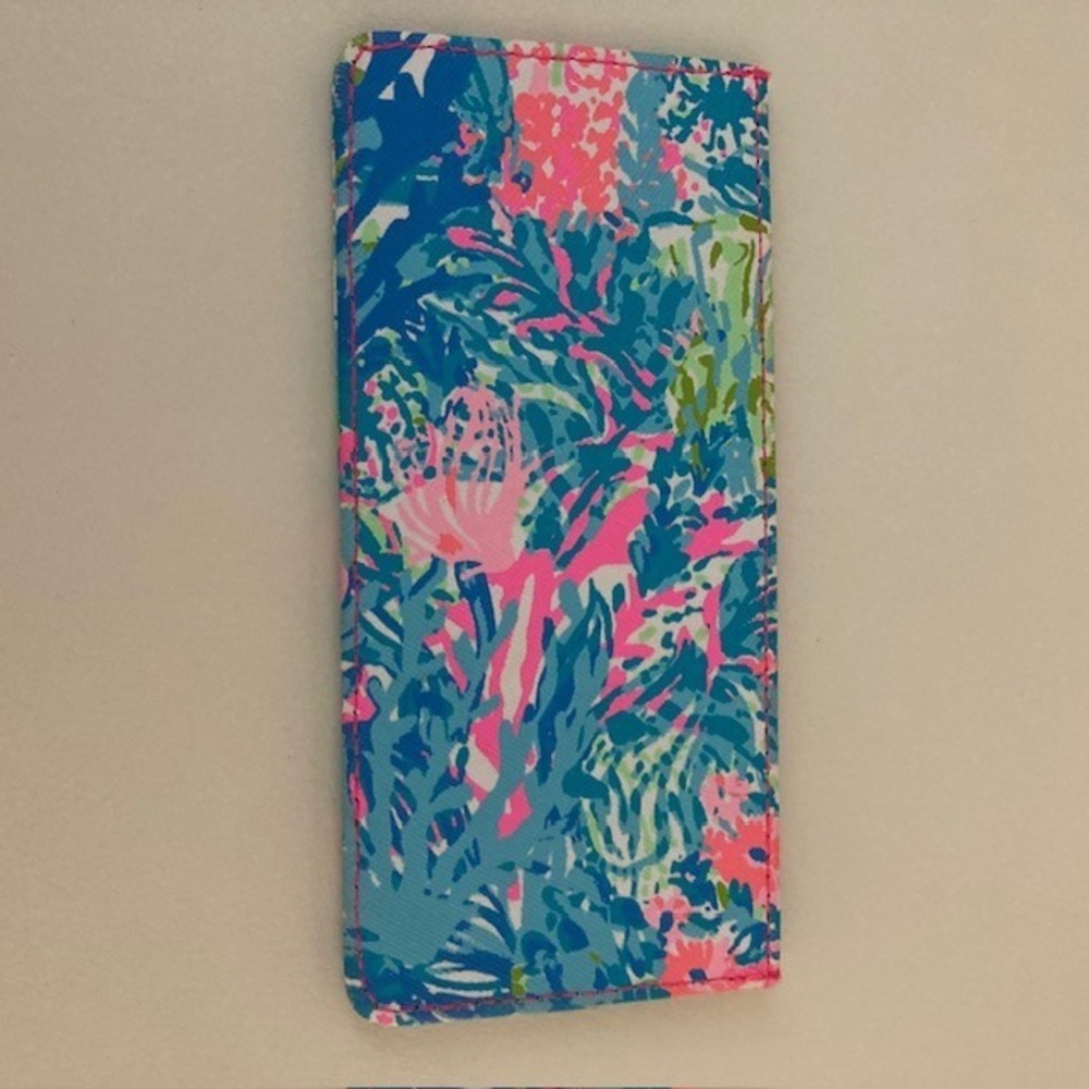 Lilly Pulitzer Fish My Wish Pattern Card Holder
